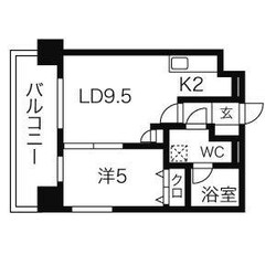 レオーネ中島公園の物件間取画像